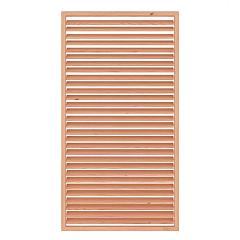 Douglas shutterscherm, 120 x 224 cm, onbehandeld.