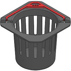 Europoint vuilemmer 2,2 liter