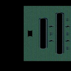 Sleufrooster verz.staal