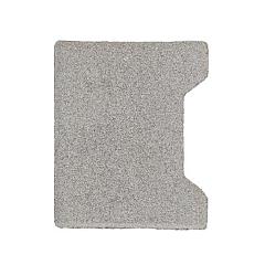 S-top H-verbandsteen begin/eind 8 cm grijs