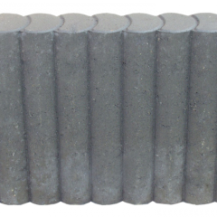 Rondoband Ø8x50x50 Grijs