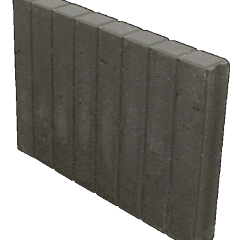 Rectoband Ø6x35x50 Antraciet