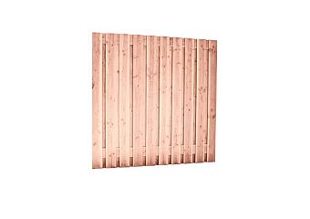 Douglas geschaafd plankenscherm 21-planks 16 mm, 180 x 180 cm tbv betonsysteem, onbehandeld