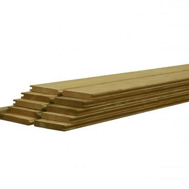 Betowood scherm douglas inclusief afdekkap 187 x 224 cm, groen geïmpregneerd.