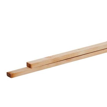 Midden-Europees vuren fijnbezaagde panlat 2,4 x 4,8 x 250 cm, groen geïmpregneerd.