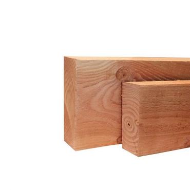 Douglas geschaafde gording 5,8 x 19,0 x 400 cm, onbehandeld.