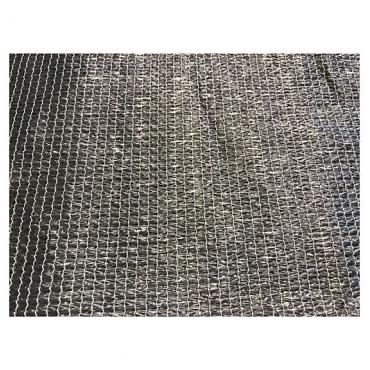 Harmonicadoek HDPE 290 x 400 cm, incl. bevestigingsmaterialen, antraciet.