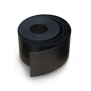 Hillfence privacystroken op rol, 19 cm breed en 50 m1 lang, zwart.