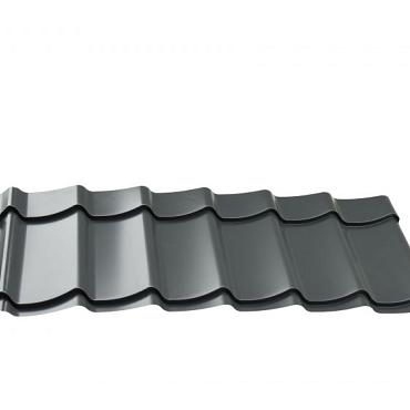 Dakpanplaten t.b.v. Douglasvision kapschuur Comfort 600 x 320 cm, (23 M2), antraciet.