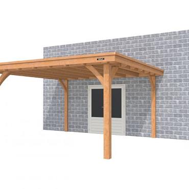 Buitenverblijf aan huis Excellent I, douglas, basismodel XXL/E, 399x392 cm, onbehandeld.