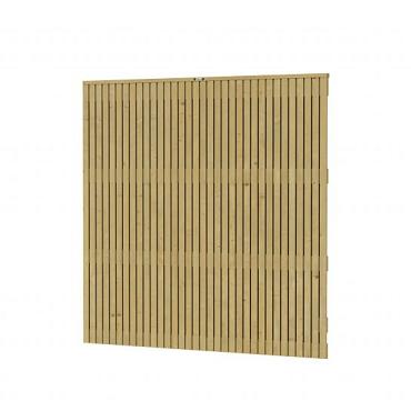 Tuinscherm Verticaal Elan 180 Excellent, 180 x 180 cm, groen geïmpregneerd.