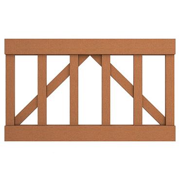 Hardhouten tuinpoort Colorado 60 X 100 cm.