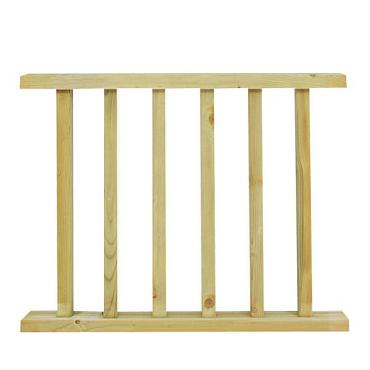 Countryhek Excellent, 101 x 80 cm, groen geïmpregneerd.