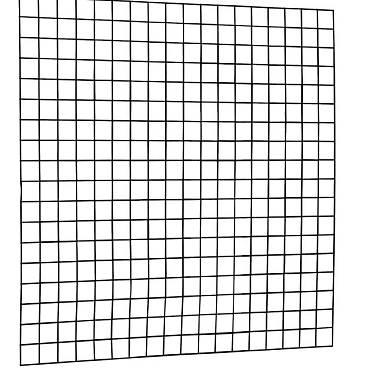 Gaaspaneel met maas 10 x 10 cm stekloos, verzinkte draad, 180 x 180 cm, zwart geplastificeerd.