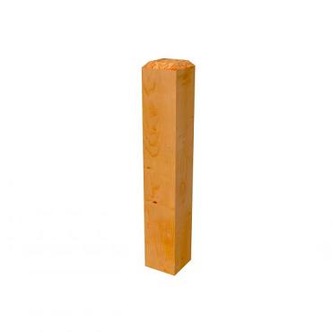 Hekstaander douglas, 14 x 14 x 82,7 cm, transparant gespoten.