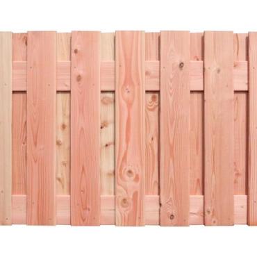 Douglas geschaafd plankenscherm 19-planks 16 mm, 180 x 90 cm, onbehandeld.