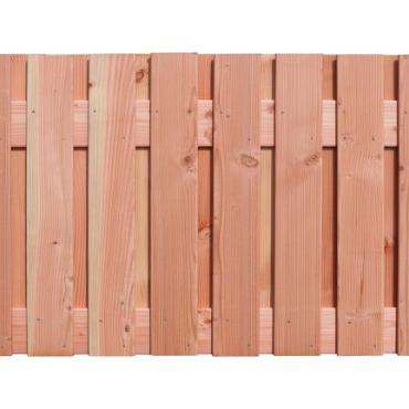 Douglas geschaafd plankenscherm 21-planks 16 mm, 180 x 90 cm t.b.v. betonsysteem, onbehandeld.