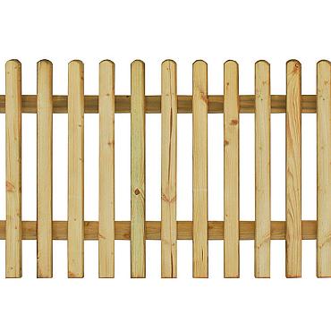 Excellent hek, 180 x 80 cm, groen geïmpregneerd.