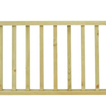 Countryhek Excellent, 180 x 80 cm, groen geïmpregneerd.