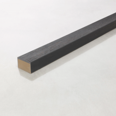 Randafwerking - Square Edging Flexible (buigbaar randprofiel) - Embered / Burnt Cedar - 2400 x 50 x 32