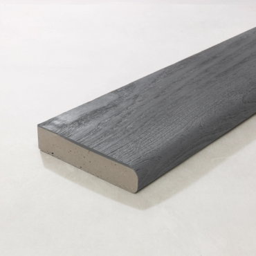 Randafwerking - Bullnose Board (plank met afgeronde kant) - Brushed Basalt - 3600 x 150 x 32