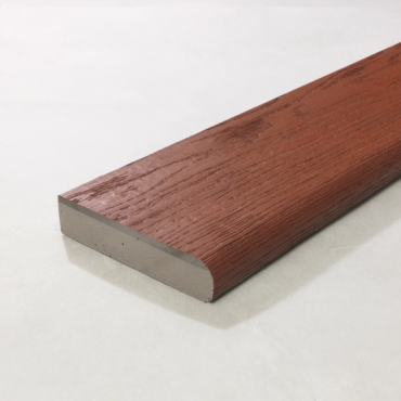 Randafwerking - Bullnose Board (plank met afgeronde kant) - Jarrah - 3600 x 150 x 32
