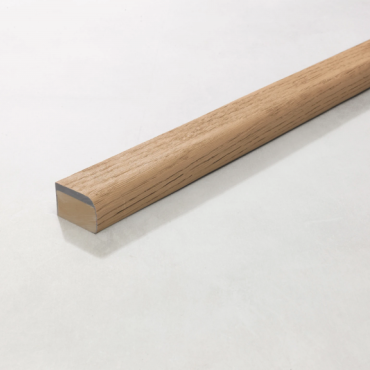 Randafwerking - Bullnose Edging Flexible (buigbaar randprofiel) - Ashwood - 2400 x 50 x 32