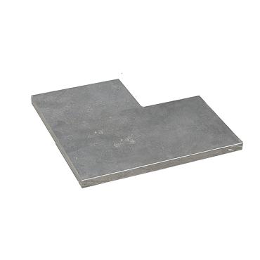 Blue Stone strook gezoet 20 cm breed hoekstuk 50/20x3 cm.