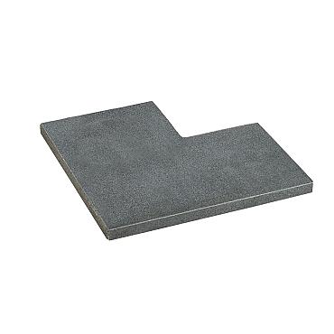 Orient Dark traptrede gezoet hoekstuk 50/35x15 cm.