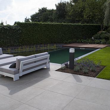 SolidSquare 60x60x3 cm puzzolato grigio