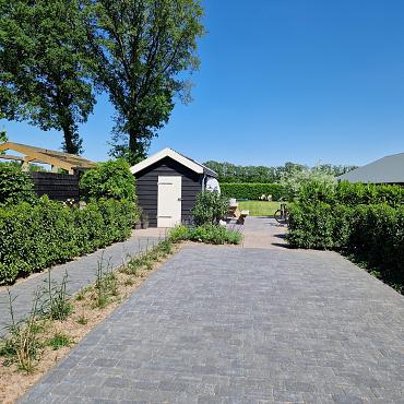 Stonique trommel 21x14x7 cm antraciet