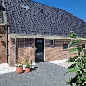 Stonique trommel dikformaat 6 cm antraciet