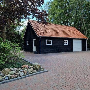 Stonique trommel betonstraatsteen 6 cm groningerbruin