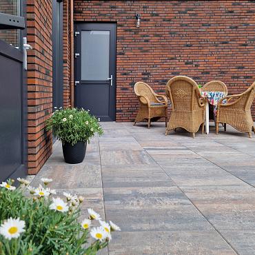 H2O comfort square 60x60x4 cm tricolore