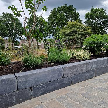 Linea trommel 15x15x60 cm antraciet