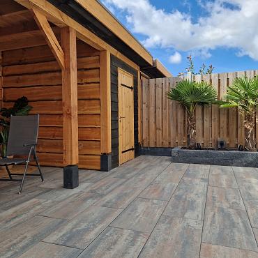 H2O comfort square 40x80x5 cm tricolore