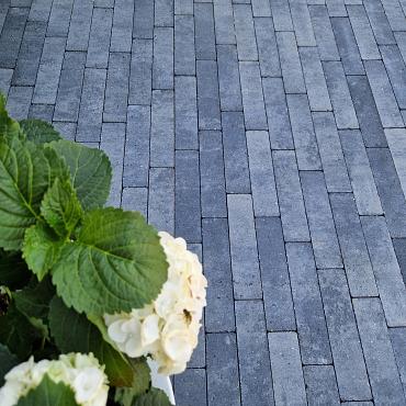 Dikformaat XL 28x7x8 cm grijs/zwart