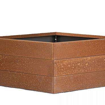 Bloembak - CORTEN 270x270x42 cm