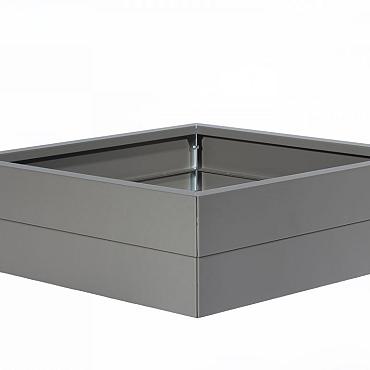 Bloembak - TAUPE 210x210x28 cm