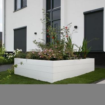 Bloembak - WIT 270x150x56 cm