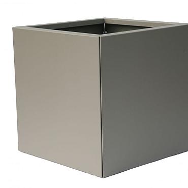 Bloembak vlak - TAUPE 60x60x60 cm