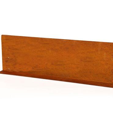 Kantopsluiting | Stroke (flg) | Corten | 300x10 cm