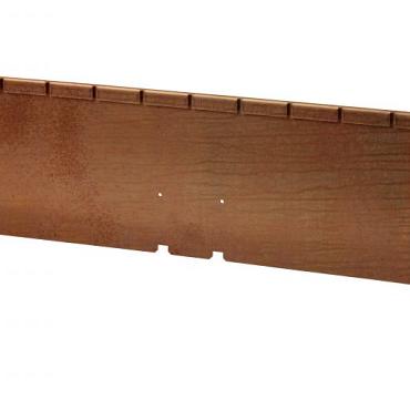 Kantopsluiting | Single flex | Corten | 300x27,7 cm