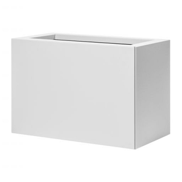 Bloembak vlak - WIT 30X60X60
