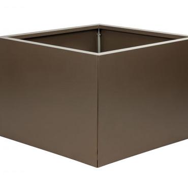 Bloembak vlak - SUPRA BRUIN 60X60X40