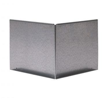 Uitwendige hoek | Kantopsluiting Single/Flex | Verzinkt | 16,5 cm