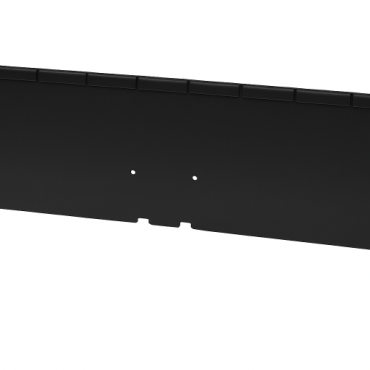 Kantopsluiting | Single flex | Zwart | 300x16,5 cm