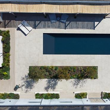 Calcare 20MM Sand tegel 80x80x2 cm.