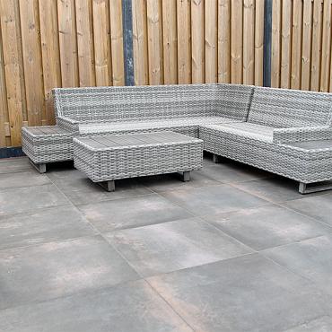 Solido Ceramica 30MM Metal Oxide tegel 60x60x3 cm.