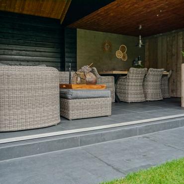 Solido Ceramica 30MM Metropole Antraciet tegel 60x60x3 cm.